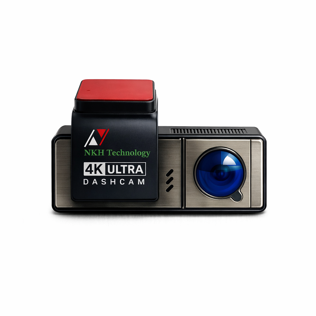 Camera with ADAS & GPS | Front 4K Rear 2K Dashcam