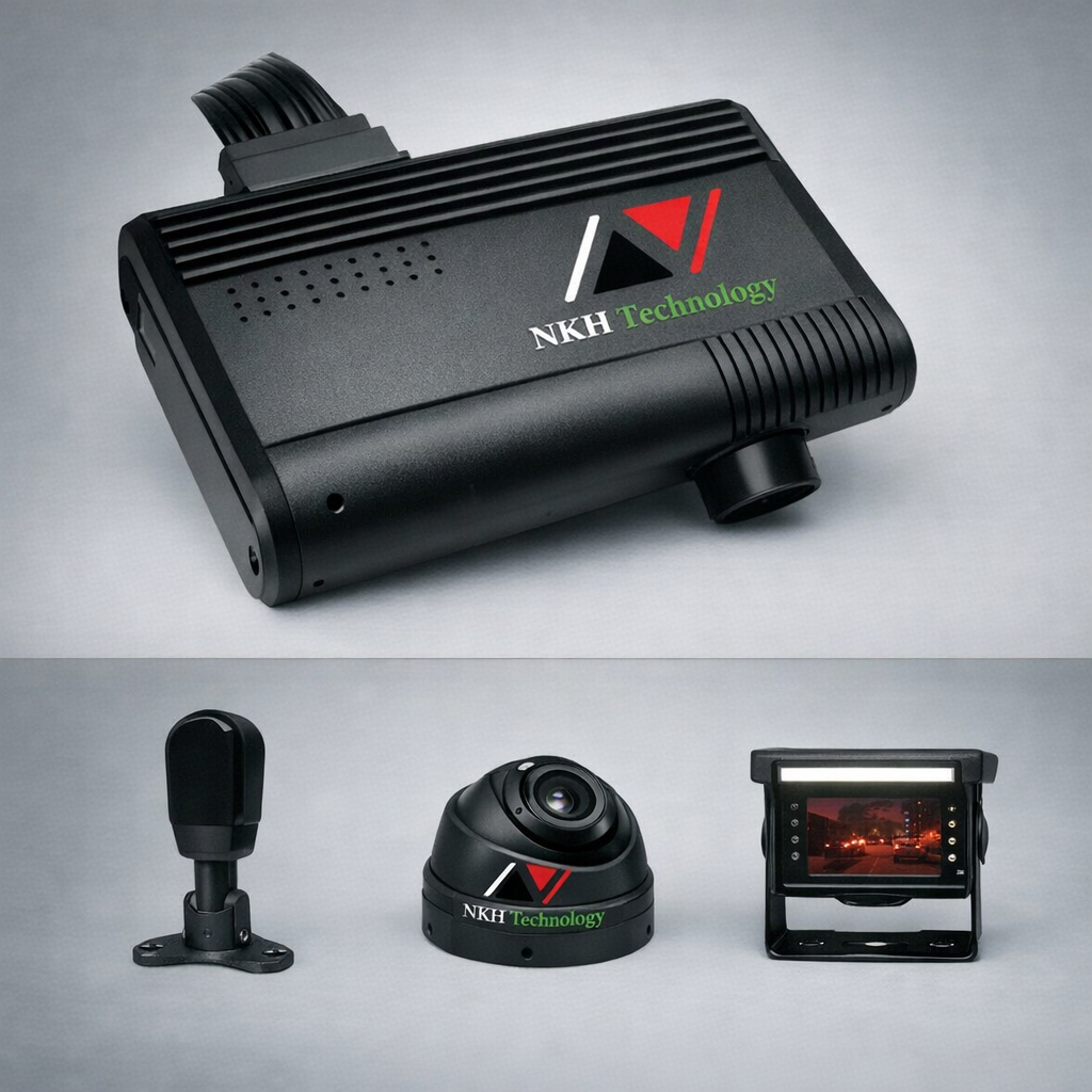 HD AI Dashcam with ADAS features: NKHT98 (1+3)