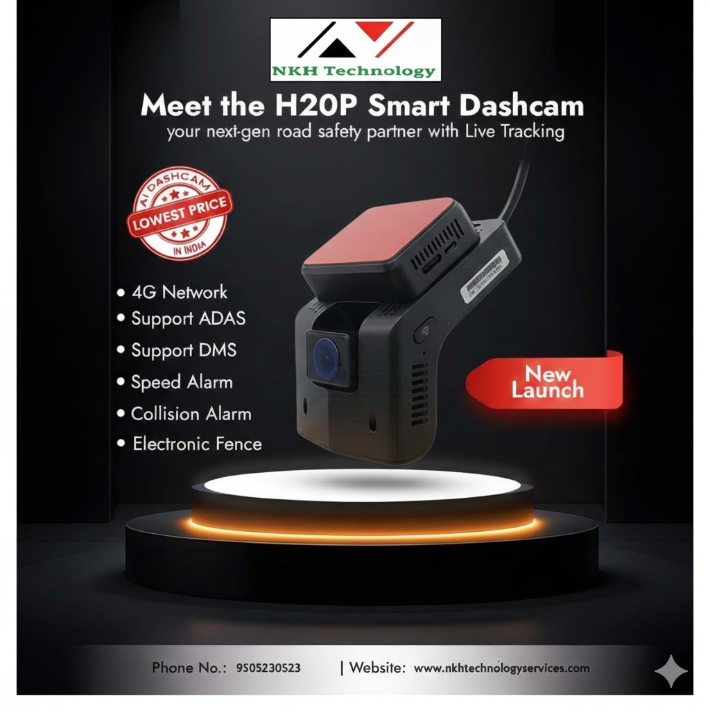 4G Dual Dashcam inbuilt ADAS, DSM and GPS