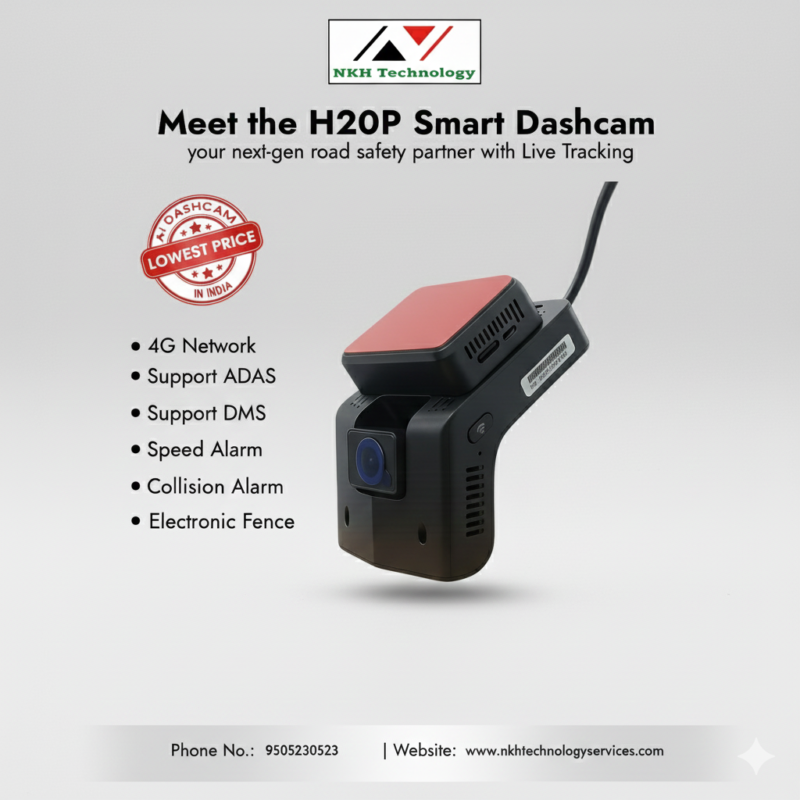 4G Dual Dashcam inbuilt ADAS, DSM and GP...
