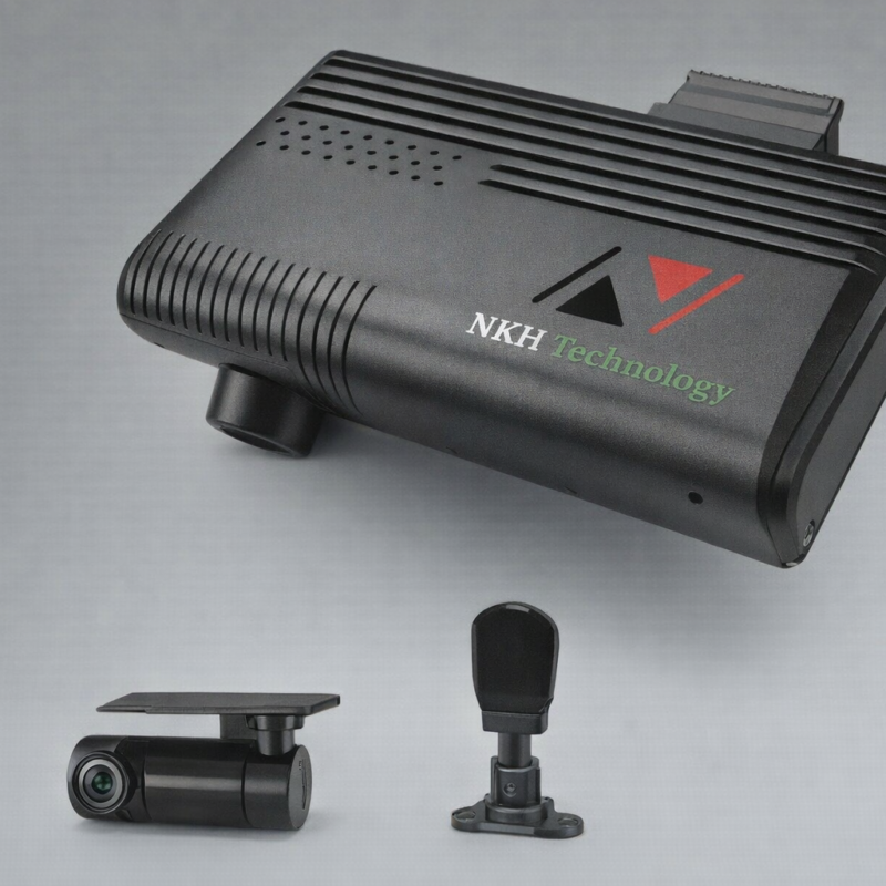 AI dashcam with 2 external camera- NKHT9...